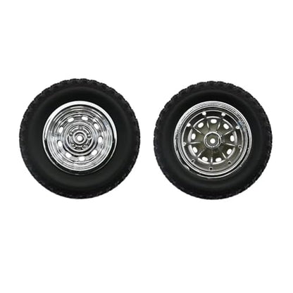 Compatible with MN78 1/12 RC Truck Car Upgrade Modification Replacement Parts Accessories 4pcs Wheel Tire Tyre RC Assortment