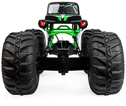 Monster Jam, Official Mega Grave Digger All-Terrain Remote Control Monster Truck with Lights, 1:6 Scale, Kids Toys for Boys and Girls Ages 4-6+ - color: Mega Grave Digger (V1)