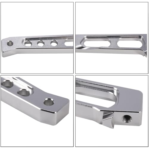 Aluminum Alloy Front Rear Chassis Brace Set for ARRMA 1/7 Mojave 6S BLX 4WD Desert Truck ARA320620 Upgrade Parts