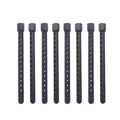 8Pcs ShareGoo Plastic Body Post Mounts RC Car Shell Column Compatible with HSP Redcat Racing Lightning EP Drift STK STR EPX PRO 1/10 Scale RC Model Car (70mm) - size: 70mm