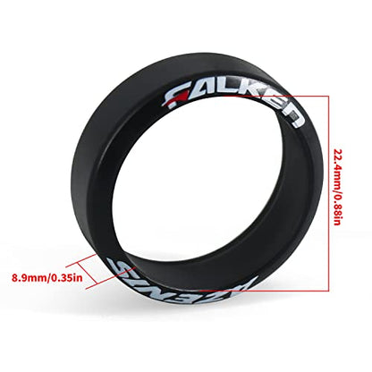 4 Pcs/Set 1/28 Rc Car Drift Tires with Logo, [2N+2W] Set Fit for WLtoys 1/28 RC K969 K989 K999 P929 Mini-D/Mini-Q RC Car - size: 22.4mm