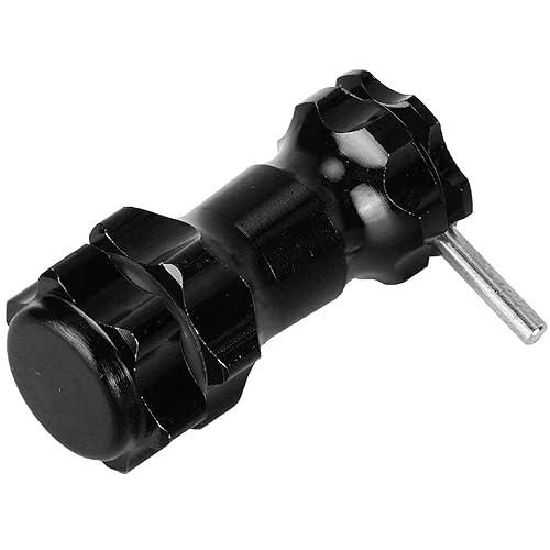 17mm Wheel Hex Hub RC Wheel Hex Drive Extension Hex Hub Adapter Wheel Hex Extension Wheel Hex Adapter for 1/8 Scale RC Cars Trucks and Upgrade Tires (Black) - color: Black