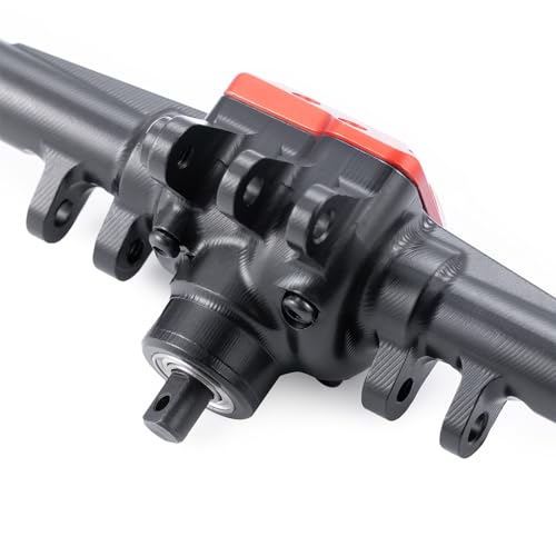 Metal Rear Axle Complete Axles for TRX4M Upgrades 1/18 | RC Crawler Car, Black - size: Rear Axle