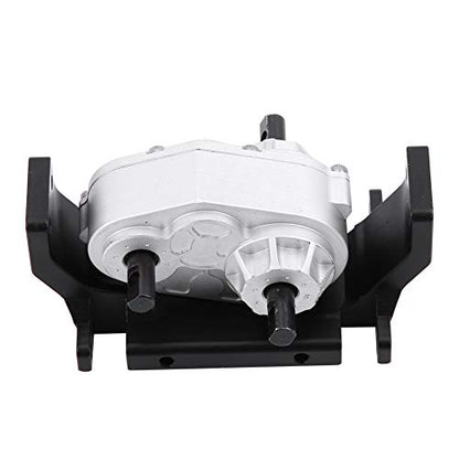 Metal Gearbox Transfer Case With Mount for SCX10 / D90 1/10 RC Crawler Car
