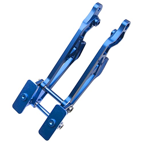 ShareGoo Aluminum Alloy Rear Wing Mount Upgrade Parts Compatible with Arrma 1/8 Kraton Notorious Outcast Talion Typhon 6S BLX RC Car,Replace of AR320347 (Blue) - color: Blue