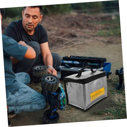 Totority Fireproof Lithium Bag Organizer for Safe Charging Transit and Storage of Batteries Rc Cars and Drones