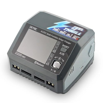 SKYRC D200neo Dual AC/DC Multi-Function Smart Charger (6S/20A/AC-200W/DC-800W)