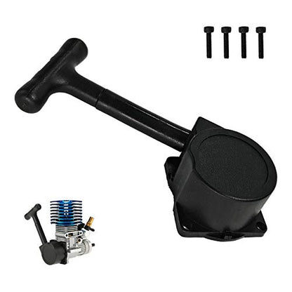 RC Nitro Car Pull Starter R020 Recoil Start Accessory for 1/10 Vertex VX .16 .18 .21 CXP SH .18 .21 RC Nitro Engine