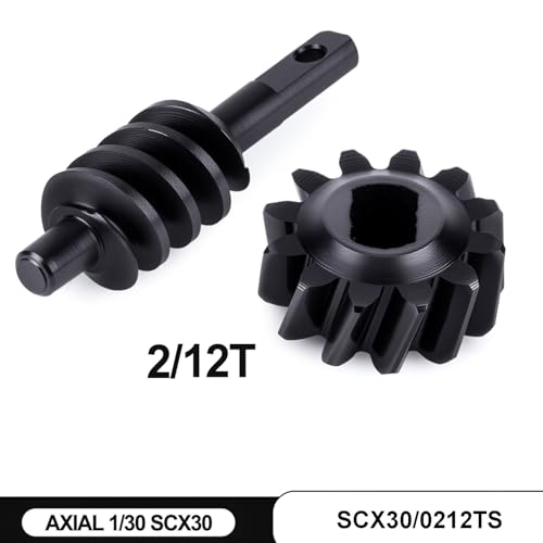 1/30 Axle Set Upgrade for SCX30 RC Cars | Fits SCX30 - Steel Upgrade - Replacement Parts - size: 12T