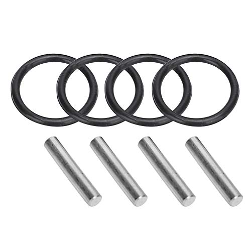 4pcs Wheel Extension Hex Drive Hub Adapters Widener, Aluminum Alloy 17mm Hex 23mm Wheel Extension Adapters for 1/8 RC Car Model (Blue) - color: Blue