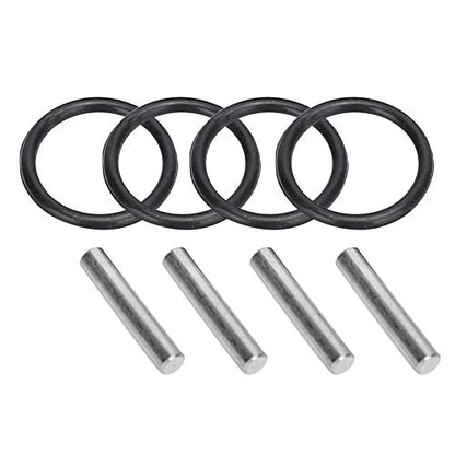 4pcs Wheel Extension Hex Drive Hub Adapters Widener, Aluminum Alloy 17mm Hex 23mm Wheel Extension Adapters for 1/8 RC Car Model (Blue) - color: Blue