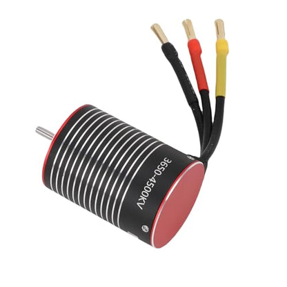 60A Brushless ESC 5.8V3A BEC Optimized Performance for HPI RC Car Brushless Motor and ESC Combo Set (4500kv) - size: 4500kv