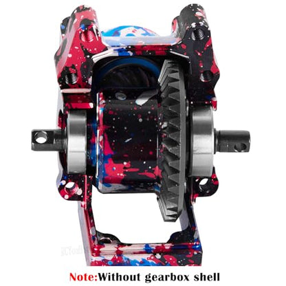 RC Diff Gear 37T Upgrades Part for 1/10 Slash 4X4 VXL/Rustler 4X4 VXL/Stampede 4X4 VXL/Hoss 4X4 VXL/XO-1,Front Rear Differential Hop Ups,Colorful - color: Colorful-(upgrades Part）