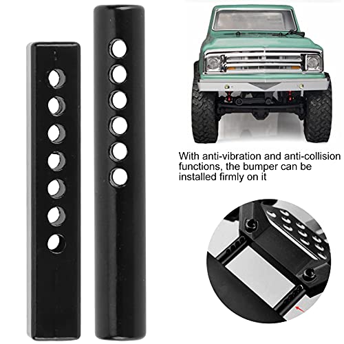 RC Bumper Mount Post Accessory, Front and Rear Mount 1/10 RC Bumper Mount Holder Two Kinds Highly Adapted Iron for Replacement