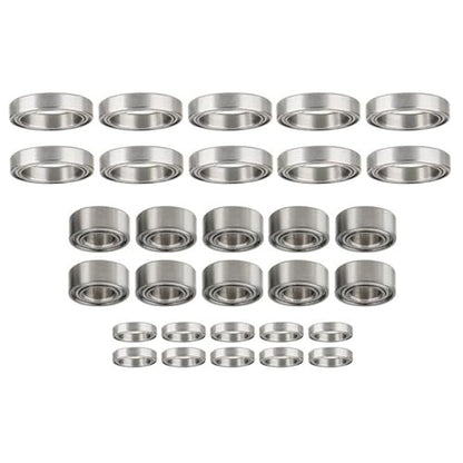 Bearing Kit for ZD for Racing for DBX-10 10421-S 30Pcs Steel Ball Bearing Set 1/10 RC Crawler Car Upgrade Parts Accessories