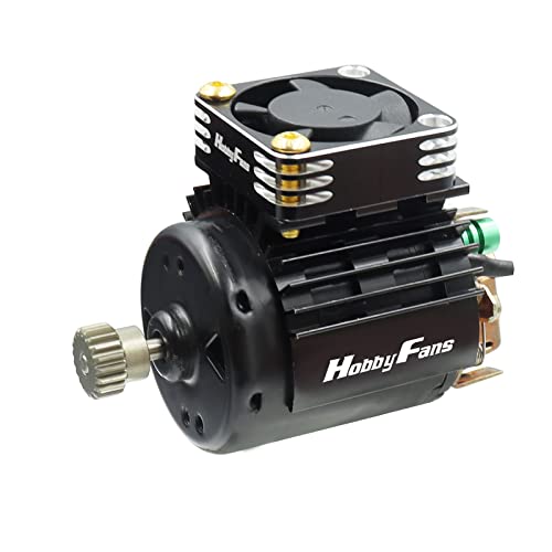 RC Cooling Fan 28000RPM Aluminum RC Car Motor Fan with Heatsink for RC Car 1/8 1/10 540 550 F540 3650 3660 Motor