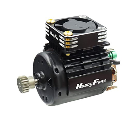 RC Cooling Fan 28000RPM Aluminum RC Car Motor Fan with Heatsink for RC Car 1/8 1/10 540 550 F540 3650 3660 Motor