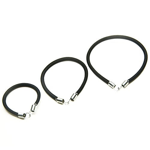 15Pcs Bungee Cords Elastic String for RC Rock Crawler Truck Roof Rack Upgrade Parts Black (10cm/15cm/20cm)