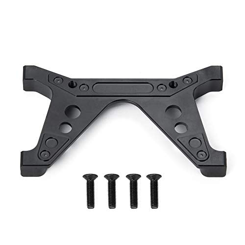 RC Crawler Car Aluminum Front Rear Chassis Brace Mount Frame Rail Brace Bracket for 1/10 Axial SCX10 II 90046 90047 SCX10 Upgrades Parts Accessories