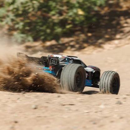 ARRMA RC Truck 1/10 VORTEKS 2wd Stadium Truck RTR,(Battery and Charger Not Included) Blue, ARA3205T1