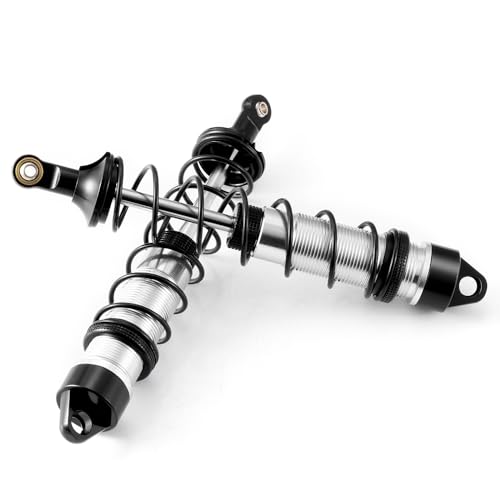 RC Car Shock Absorbers, Front And Rear Shocks Set Adjustable Shocks Compatible with 1/8 Arrma Typhoon 6S Redcat FS/ZD Racing Buggy Truggy Replacement Parts (Rear) - style: Rear