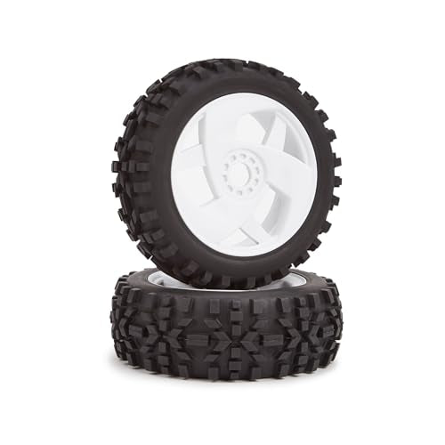 118mm 1/8 RC Off-Road Buggy Tires & Wheels Set, 17mm Hex Hub, 4 Pcs, for ARRMA, Traxxas, Redcat, Team Losi, Kyosho, VRX, HPI, HSP, Hobao