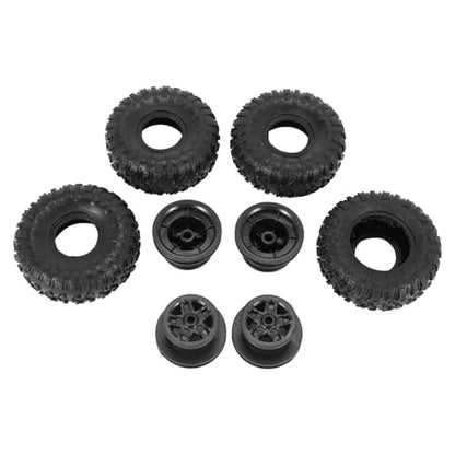 Compatible with MN D90 D91 RC Car Spare Parts Crawler Car Assembled Tyre for Truck Parts 4 Pcs RC Car Tires Wheels Rims Set RC Assortment