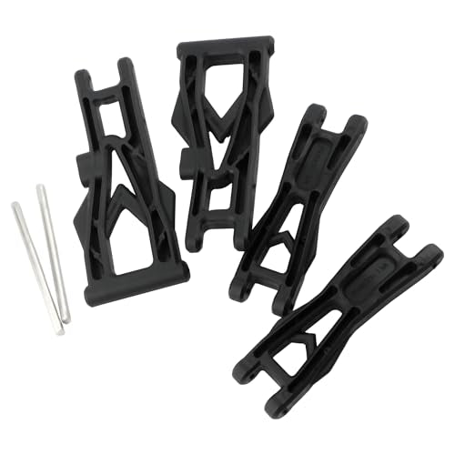 9006E RC Car Rear Upper & Lower Suspension Arm PX9000-14 P88058 Accessories Spare Parts for 1/12 Scale 9006E and 9003E 9005E 003E 1:14 Scale RC Cars Trucks Vehicle - color: Rear