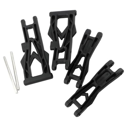 9006E RC Car Rear Upper & Lower Suspension Arm PX9000-14 P88058 Accessories Spare Parts for 1/12 Scale 9006E and 9003E 9005E 003E 1:14 Scale RC Cars Trucks Vehicle - color: Rear