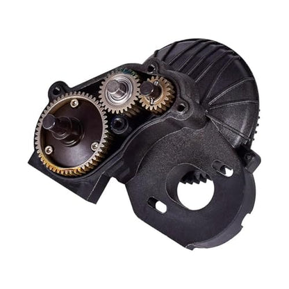 RC Car Parts for Axial for SCX10 II 90046 Complete Gearbox Transmission Gears Set 1/10 RC Crawler Car Upgrades Part 3.17mm Motor Shaft Replacement(Black) - color: Black
