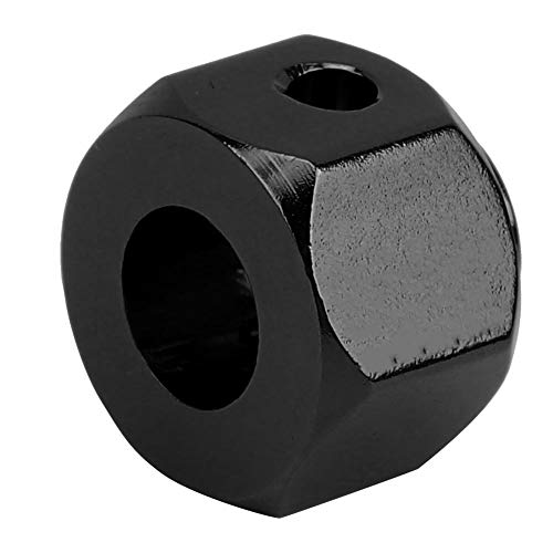 8mm Hex Wheel Hubs Extension Adapter Hub Widening Connector Accessory for / 1/10 RC Car(Black)