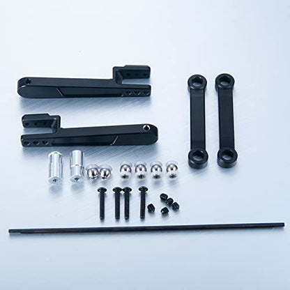 Benedict Harry Alloy Rear Anti-Sway Bar Swaybar Set for 1/10 RBX10 Ryft 4WD Brushless Rock Bouncer RTR