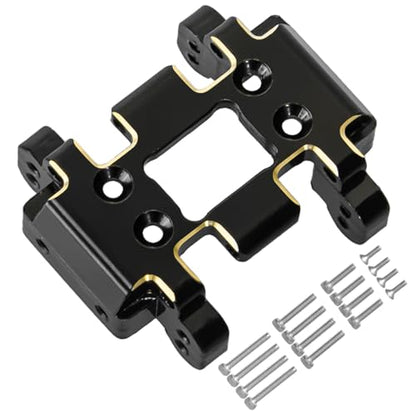 LRFHL RC Brass Skid Plate Black Coating for 1/32 Redcat Ascent-32 Upgrade - color: Brass Skid Plate