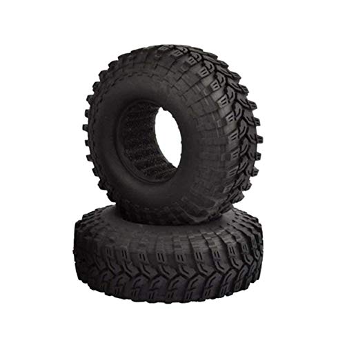 4Pack Vgoohobby Super Larger 4.48" Outer Diameter RC Crawler Tires,1.9" Tires with Foam Inserts Compatible with Axial SCX10 90047 D90 D110 Tamiya CC01 Traxxas TRX-4 1/10 RC Crawler Truck