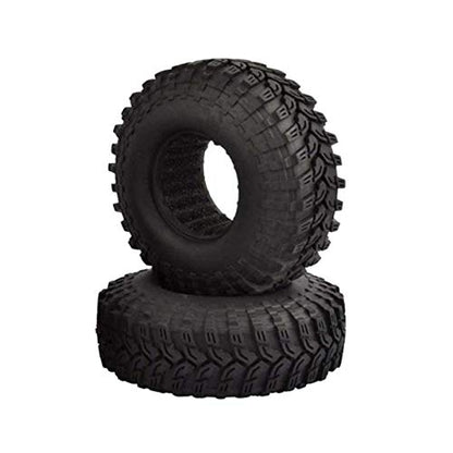 4Pack Vgoohobby Super Larger 4.48" Outer Diameter RC Crawler Tires,1.9" Tires with Foam Inserts Compatible with Axial SCX10 90047 D90 D110 Tamiya CC01 Traxxas TRX-4 1/10 RC Crawler Truck