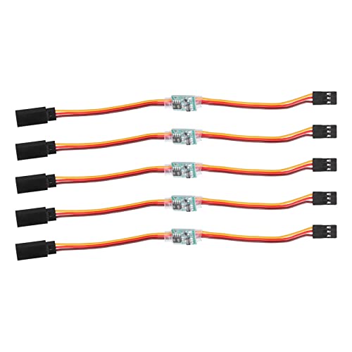 5PCS Servo Controller, Servo Signal Reverser, Continuous Rotation Inverter for RC Aircraft 3.6V‑24V 5A