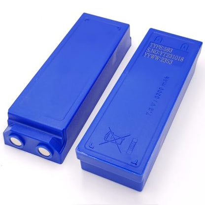 10Pcs 7.2V 3.3Ah Type 593 Crane Remote Control Battery for Scanreco 16131 17162 SCANRECO 593 592 590 960 GP222101 RSC7220 Battery 3300mAh