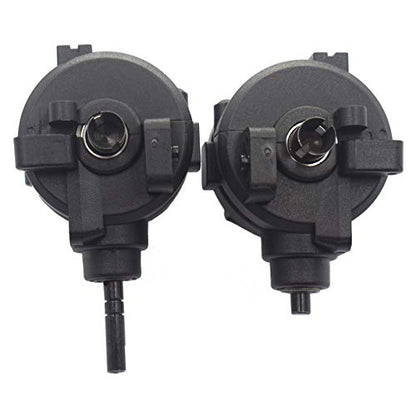 Vgoohobby Front & Rear Gear Box Housing Complete Set Drive & Diff Gear Compatible with HSP Redcat Himoto Volcano EPX 1/10 RC Car 94106 94107 94108 94111 94123 94170,Unassembled