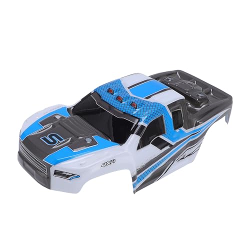 PVC RC Car Body Shell Lightweight Spare Cover with Cool Sporty Look for 1/16 Scale Replacement Parts (Blue) - color: Blue