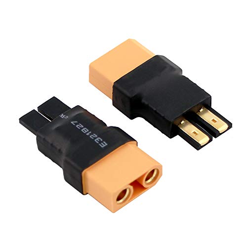 4pcs Compatible with TRX to XT90 Male Female RC Connector Adapter(E41-4)