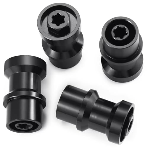 RC Car Assortment for TRX6 T6 1/10 RC for Hauler Truck Car Upgrade Parts Aluminum Alloy Single to Dual Wheel Axle Conversion Kit