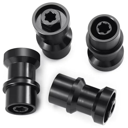 RC Car Assortment for TRX6 T6 1/10 RC for Hauler Truck Car Upgrade Parts Aluminum Alloy Single to Dual Wheel Axle Conversion Kit
