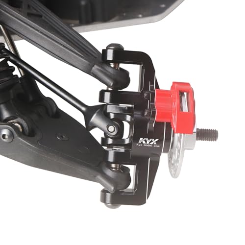 KYX Racing Aluminum Steering Knuckles Set Upgrades Parts Accessories for 1/10 LOSI Baja Rey 2.0 F100