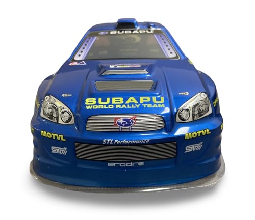 1/10 Scale RC Drift Racing Touring On Road Car Painted Body Shell, No Cut, Subaru STI Style, 190mm, Blue