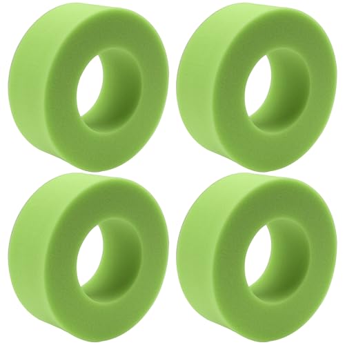 4PCS 1.9" RC Tire Foam Inserts OD 105mm Fit 1.9inch Wheel Tires Compatible with Axial SCX10 Traxxas TRX4 Redcat Gen7 D90 1/10 RC Crawler Car