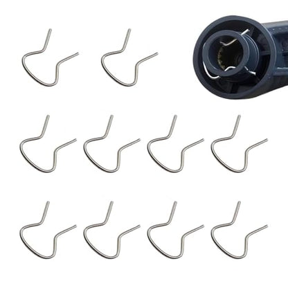 10 PCS Car Window Crank Retainer Clips, 76980 Windshield Retaining Clips, Window Handle Retainer Clip Assortment, Universal for Most Vehicles