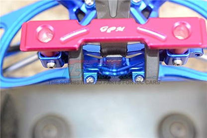 GPM For Traxxas E-Revo 2.0 VXL Brushless (86086-4) Upgrade Parts Aluminum Rear Body Post Mount - 1Pc Set Red