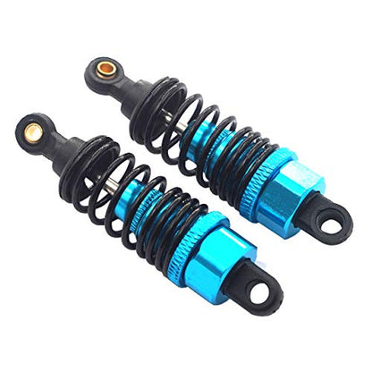 2Pcs Vgoohobby Aluminum Shock Absorber Dampers Suspension Upgrade Parts 68mm Compatible with HSP Redcat Lightning EP Drift EPX Pro STK 94123 94103 94102 94122 On-Road Drift Car,Blue…