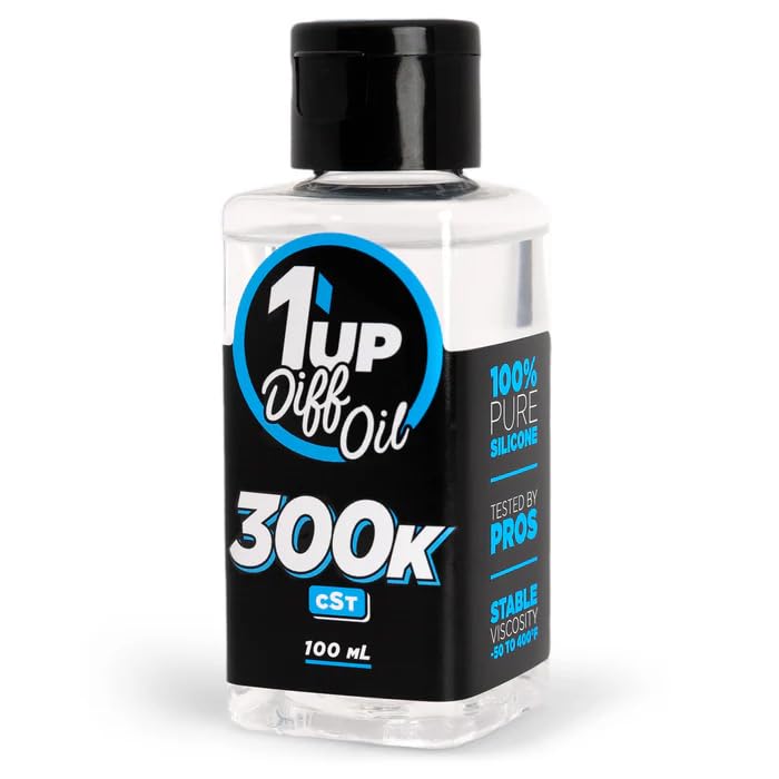 1UP Racing 110300 - Pure Silicone Diff Oil, 100ml, 300K CST