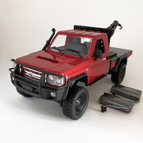 HLSFWDRIVE MN82T RC Crawler 1/12 RC Truck with Crane Hook All Terrain | Remote Control Rock Crawler 4x4 Hobby Car for Adult 280 Motor 2 Speed Proportional Control Upgraded ESC Receiver